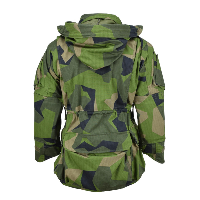 TACGEAR Marke Militärischen stil ripstop kommando smock jacke splinter camo fullzip