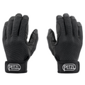 Petzl CORDEX Belay Rappel Handschuhe Leder Seil Arbeit Klettern Taktisch Schwarz