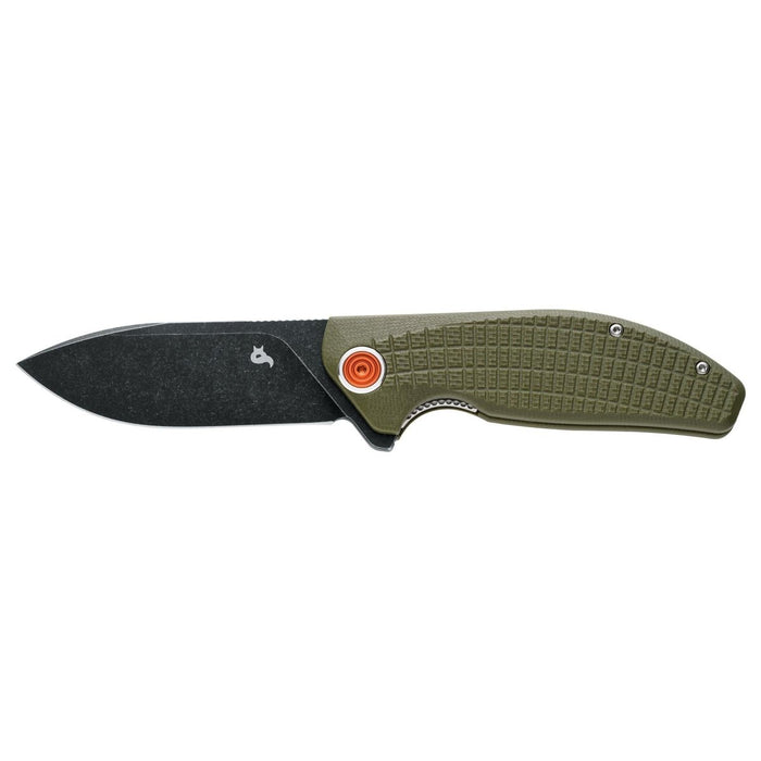 Fox Knives ACUTUS BF - 764 OD Klapptaschenmesser, Edelstahlklinge D2 - GoMilitar