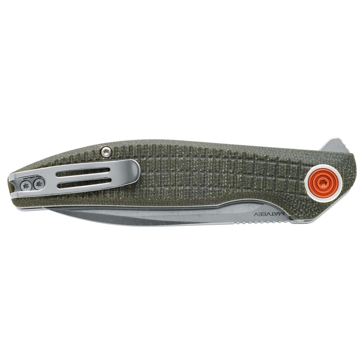 Fox Knives ARTIA BF-765 OD Klapptaschenmesser Drop Point Edelstahl D2