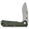 Fox Knives Brand CIOL Klappmesser mit Griff aus satiniertem Edelstahl 440C und Micarta