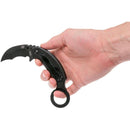 Fox Knives Brand Italy Chiropteka Klappmesser Karambit Edelstahl schwarz