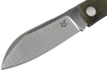 Fox Knives Brand Italy Livri Klappmesser aus Edelstahl M390 Green Micarta