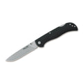 Fox Knives Brand Italy Modell 500 schwarzes Klapptaschenmesser aus Edelstahl