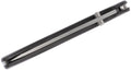 Fox Knives Brand Italy Modell 500 schwarzes Klapptaschenmesser aus Edelstahl