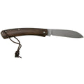 Fox Knives Brand Italy Segel-Klappmesser, Griff aus Ziricote-Holz aus rostfreiem Stahl