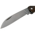 Fox Knives Brand Italy Segel-Klappmesser, Griff aus Ziricote-Holz aus rostfreiem Stahl