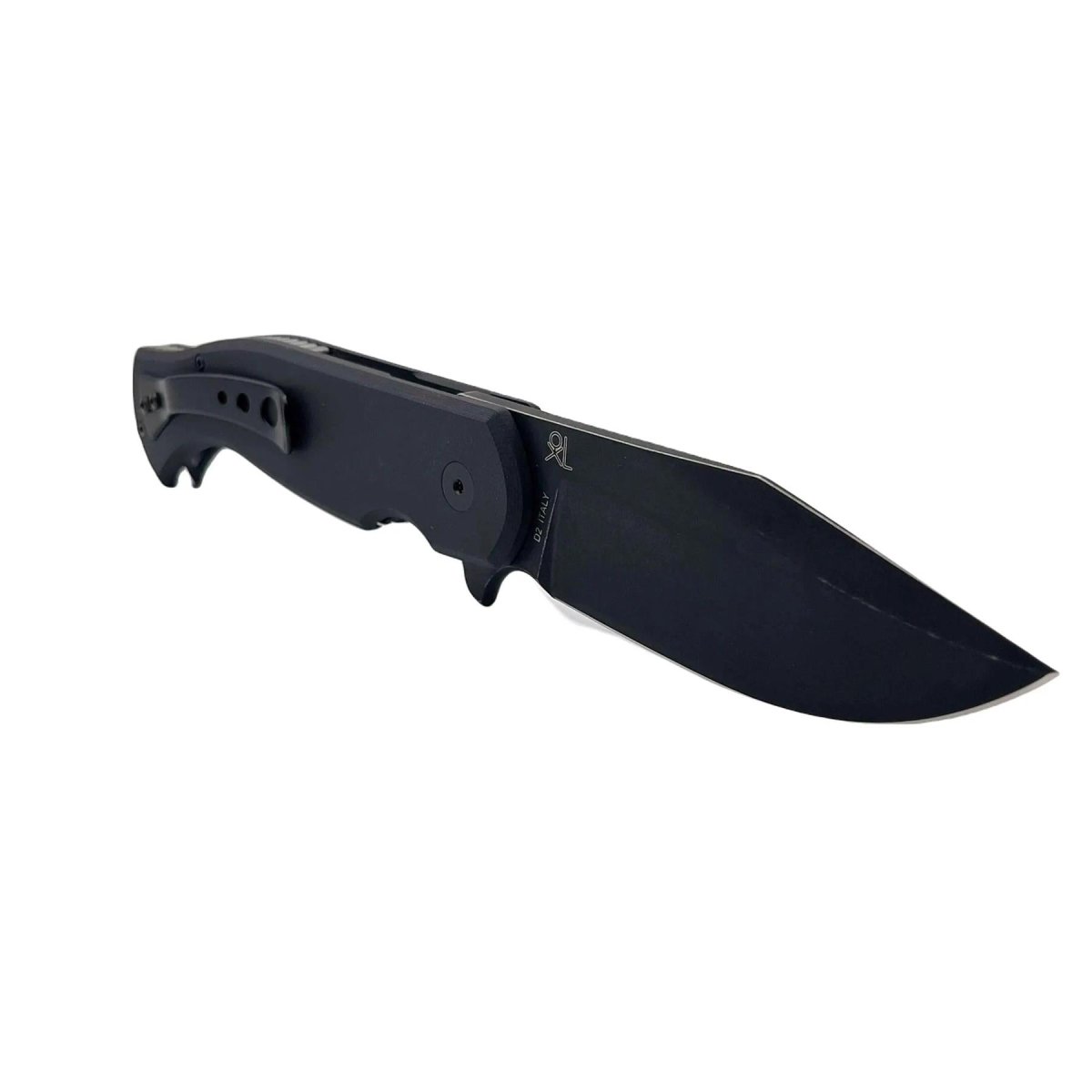 Fox Knives EASTWOOD TIGER Taschenmesser Hochgeschwindigkeits-D2-Stahl G10 schwarz taktisch