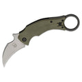 Fox Knives FX-591 ODSW Black Bird Karambit Taschenmesser klappbares taktisches Hawkbill