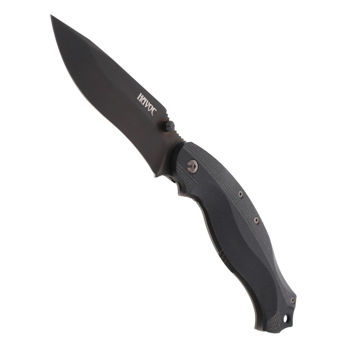 Fox Knives HAVOC Klappmesser Drop-Point-Klinge Titan-Framelock N690Co-Stahl