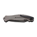 Fox Knives HAVOC pocket knife titanium frame lock folding knife G10 handle black - GoMilitar