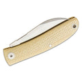 Fox Knives LIVRI Klapptaschenmesser 61 HRC M390 Stahl Micarta in Schafsfußform