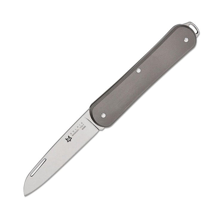 Fox Knives VULPIS Klapptaschenmesser Edelstahl M390 Titangriff – GoMilitar