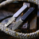 Fox Knives VULPIS FX - VP108 BK Folding Pocket Knife Stainless Steel N690Co Black - GoMilitar