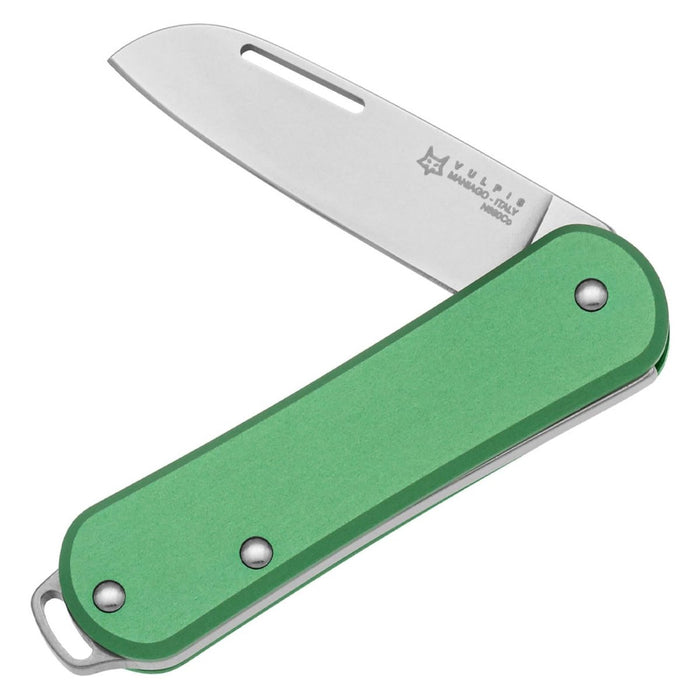Fox Knives VULPIS FX - VP108 OD Klapptaschenmesser Edelstahl N690Co Grün - GoMilitar