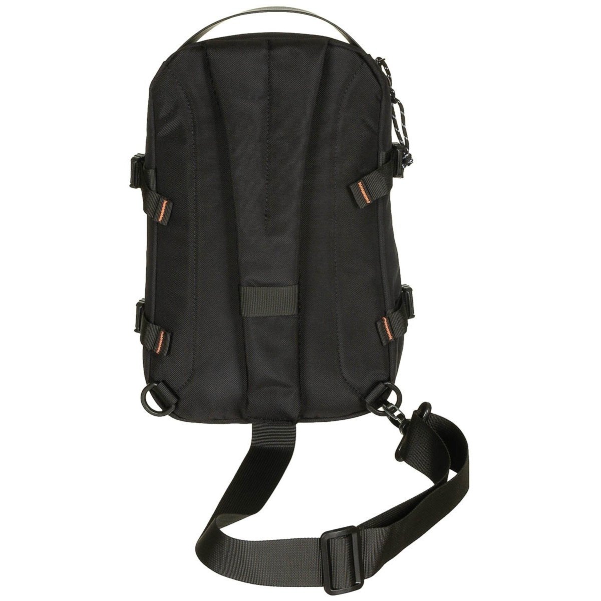 Fox Outdoor Compact Sling Umhängetasche 5L gepolsterter Riemen Polyester Schwarz