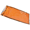 Fox Outdoor Notfallschlafsack Schutz einseitig aluminiumbeschichtet Orange