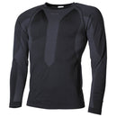 Fox Outdoor Thermal Undershirt Breathable Stretchy Fabric Quick Dry Black - GoMilitar