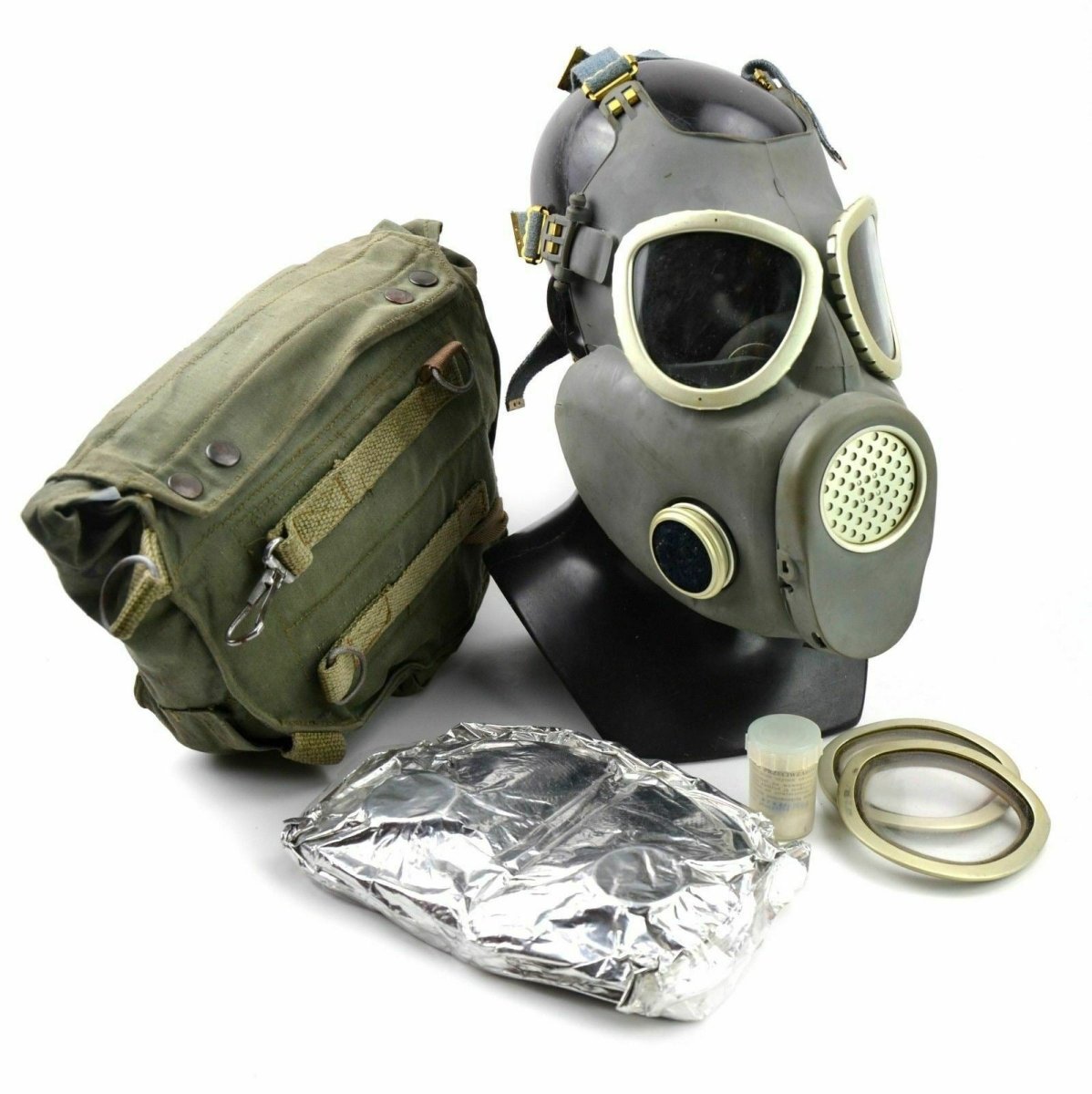 Gasmaske MP4 Filterkartusche Ersatz Atemschutzfilter Set NEU