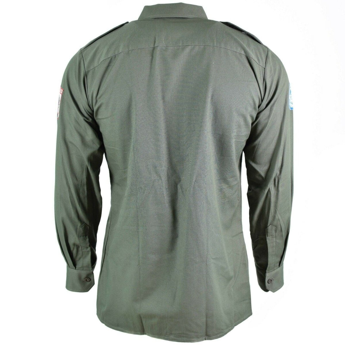 Original Österreichisches Bundesheer Hemd oliv Militär Kampf Langarm Tropic BDU NEU