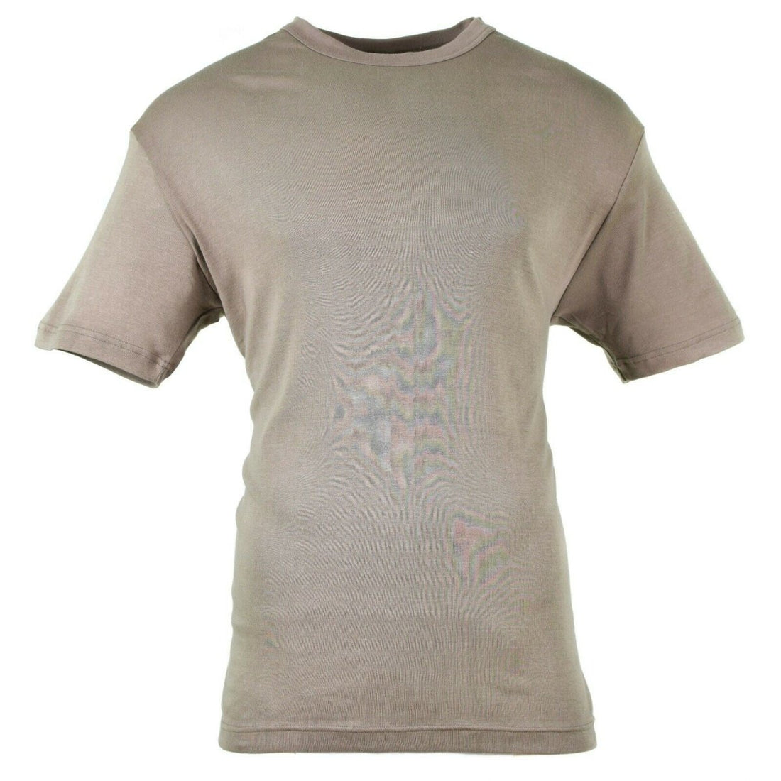Original Österreichisches Bundesheer T-Shirt Graues Baumwollshirt Kurzarm Militärausgabe NEU 