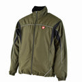 Original Österreichische Bundeswehr Trainingsanzug Top Jacke Sport Vintage OD Grün