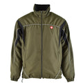 Original Österreichische Bundeswehr Trainingsanzug Top Jacke Sport Vintage OD Grün