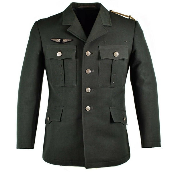 Original österreichische Armeeuniform, formelle Jacke, grau, Militärausgabe