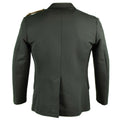 Original österreichische Armeeuniform, formelle Jacke, grau, Militärausgabe