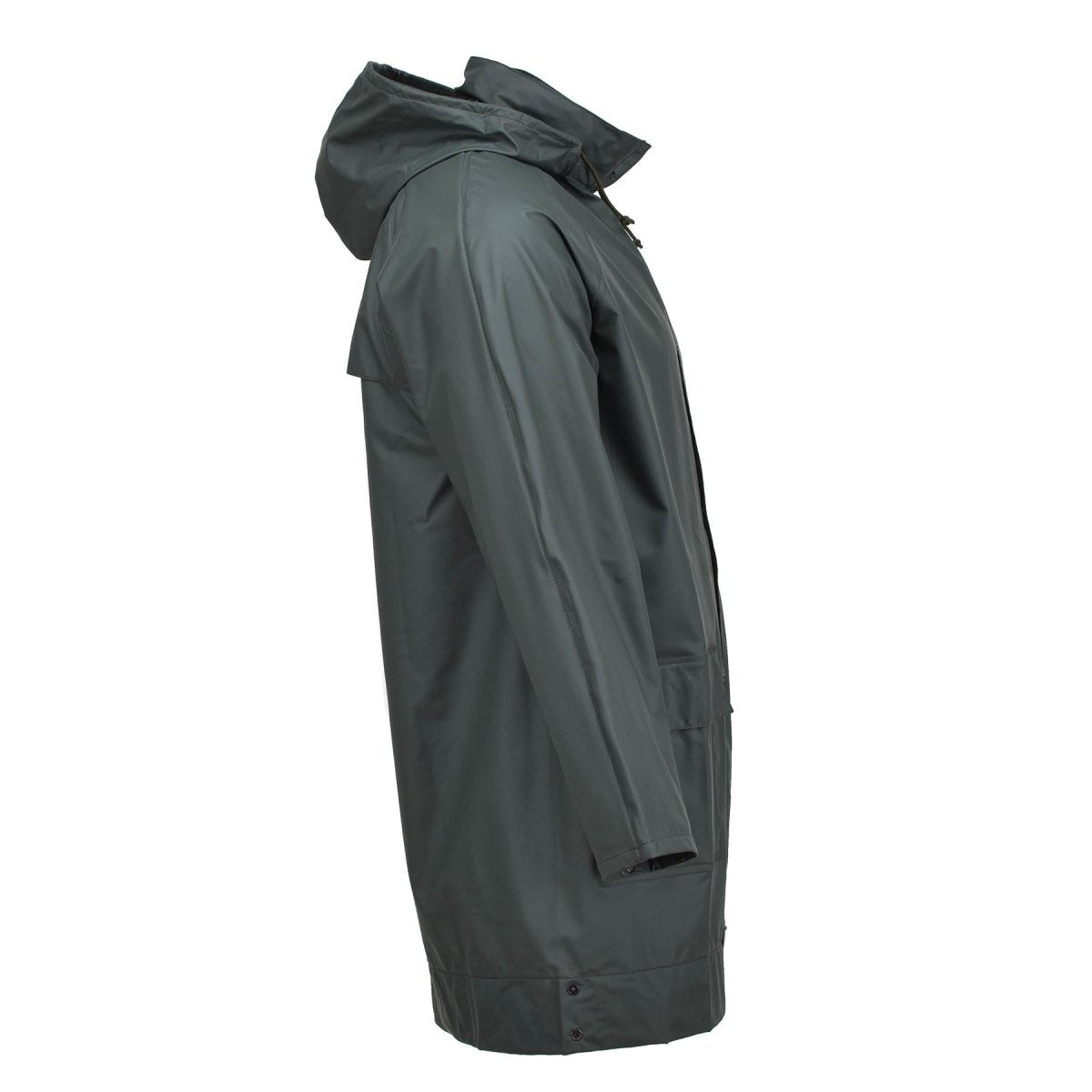 Original belgische Armee-Regenjacke, wasserdicht, für nasses Wetter, leicht, oliv, NEU