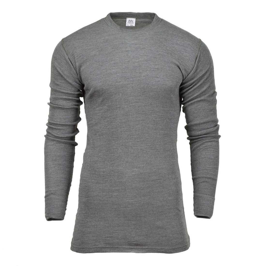 Echtes belgisches Militär-Unterhemd, thermograues Jersey-Shirt, flammhemmend, NEU