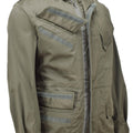 Echte belgische Militärjacke oliv Feldtruppen BDU Kapuzenparka Vintage NEU