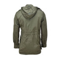 Echte belgische Militärjacke oliv Feldtruppen BDU Kapuzenparka Vintage NEU