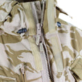 Original britische Armee Parka DPM Wüste Camouflage Smock Winddichte Jacke Militärausgabe
