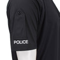 Echtes britisches funktionelles Polizei-T-Shirt, atmungsaktives Activewear-Shirt, schwarzes Hemd, NEU