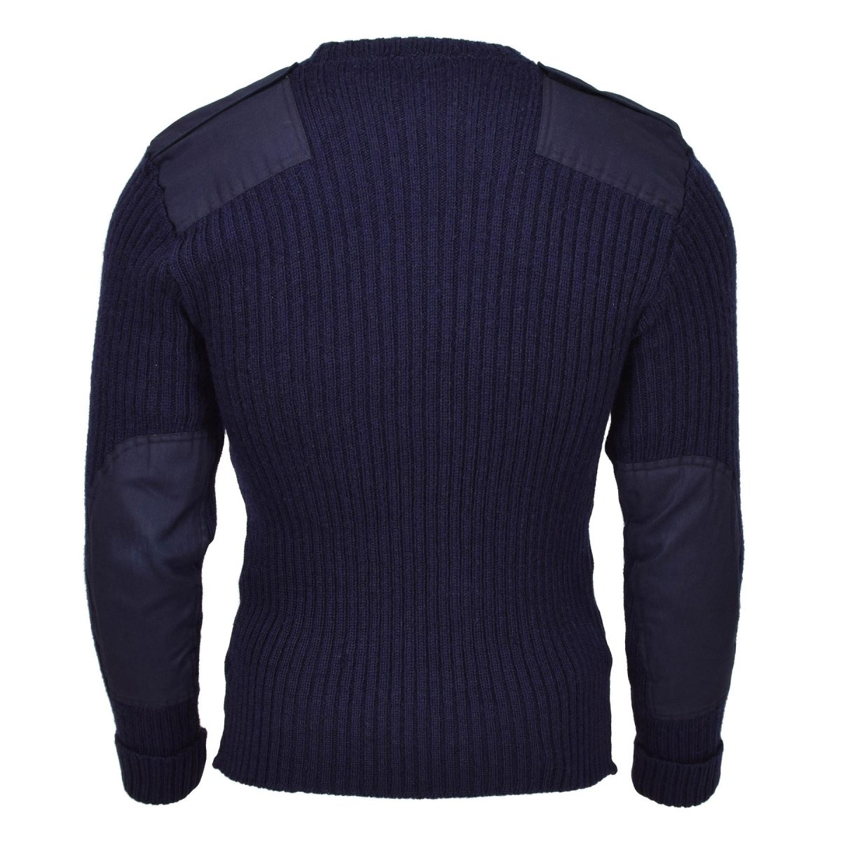 Echter blauer Pullover, Bodywarmer, Wollpullover, Kommandopullover der britischen Armee