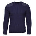 Echter blauer Pullover, Bodywarmer, Wollpullover, Kommandopullover der britischen Armee