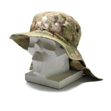 Echter britischer Militär-Buschhut MTP Camouflage mit Nackenklappe Panama-Boonie-Hut NEU