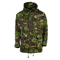 Echte britische Militär-Kampfjacke, Feldjacke mit Kapuze, winddicht, DPM-Tarnung