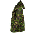 Echte britische Militär-Kampfjacke, Feldjacke mit Kapuze, winddicht, DPM-Tarnung