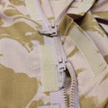 Original britische Militär-Kitteljacke, flammhemmend, winddicht, Parka mit Kapuze, NEU