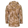 Original britische Militär-Kitteljacke, flammhemmend, winddicht, Parka mit Kapuze, NEU