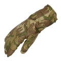 Echte britische MK II Kampflederhandschuhe MTP Camouflage warm gefütterte Handschuhe