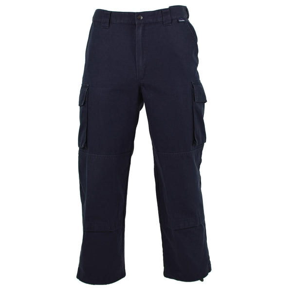 Genuine British police ripstop pants blue trousers surplus - GoMilitar