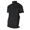 Original britisches Polizei T-Shirt schwarz atmungsaktiv funktionelles Frontreißverschluss-Schutzhemd