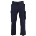 Echte britische Polizeihose, blaue Uniformhose, leichte Militär-Überschussware