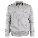 Genuine Bulgarian army cotton grey shirt unissued military long sleeve NEW - GoMilitar