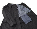 Echter bulgarischer Trenchcoat Militärarmee Wollmantel Schwerer Winter Herren