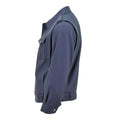 Original tschechische Armee blau Blouson mit silbernen Knöpfen lässige Militärbluse Jacke NEU