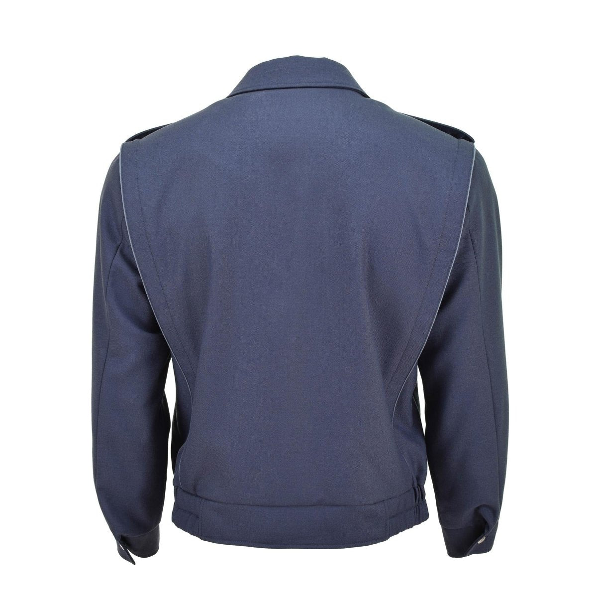Original tschechische Armee blau Blouson mit silbernen Knöpfen lässige Militärbluse Jacke NEU